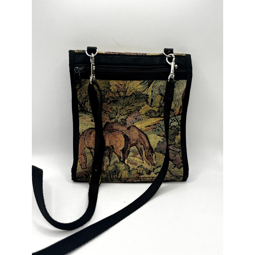 Danny K Purse Beverly Hills Crossbody Bag Farm Horses Travel Organizer Purse - Picture 3 of 6